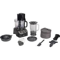 Kenwood compact food processor MultiPro XL Weigh+ black, 1,000 watts, integrated scale, blender attachment