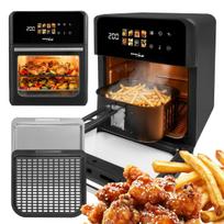 Virtuvės elektros prietaisai ir įranga // Multicast // Frytkownica beztłuszczowa AIR FRYER GreenBlue, MOCNA 1800W, pojemność 10l, 8 programów, akcesoria, TIMER, GB950
