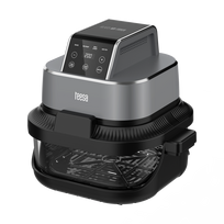 Frytkownica beztłuszczowa TEESA GLASS AIR FRYER 4L, 1,5 L, 1500W