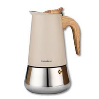 Kavos virimo aparatai ir kava // Kavos virimo aparatai // Kawiarka stalowa espresso, 450 ml, indukcja, klausberg kb-7996