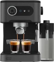 Cecotec Coffee machine | Power Espresso 20 Pro Latte | Pump pressure 20 bar | Built-in milk frother | Semi-automatic | Black | 1350 W