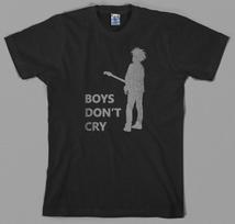 Boys Don't Cry T Shirt The Cure, Robert Smith 80s rock goth shoegaze Graphic Tee L