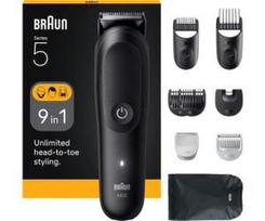 Braun Series 5 All-In-One Style Kit AIO5540, Hair Clipper Black, 9-in-1