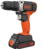 BLACK & DECKER | Cordless Drill Driver | BCD001C2-QW | 18 V | 2x1.5 Ah | Lithium