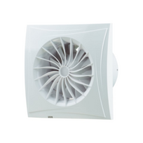 Blaugerg Fan | Sileo 125 | Extractor Fan | Diameter 12.5 cm | Number of speeds 1 | White | SILEO125