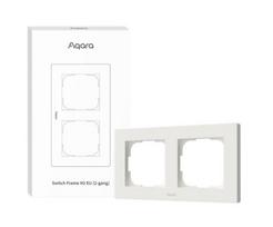 SMART SWITCH FRAME H2 (2-GANG)/WHITE FE-X01D-W AQARA
