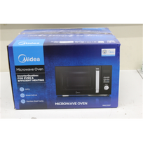 IŠPARDAVIMAS. Midea MAC23XF Microwave oven with Grill, Convection and Airfry, 23 L, Digital control, Black | Midea Microwave Oven | MAC23XF | Free standing | 800 W | Convection | 23 L | Grill | Black | PAŽEISTA PAKUOTĖ, MISSING INNER PACKAGING, DEMO | MAC23XFSO