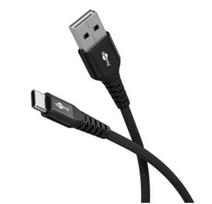Goobay | USB-C to USB-A Supersoft Textile Cable with Metal Plugs | 74526 | USB-C to USB-A