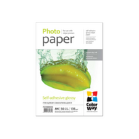 ColorWay Photo Paper, 50 sheets | Glossy | 135 g/m² | A4 | PGS1358050A4