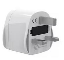 Gembird World to UK power adapter plug, 10 A | A-AC-UKMINTF