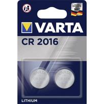 Akumuliatoriai ir baterijos // AA, AAA ir kitų dydžių baterijos, įkrovikliai – galima užsakyti // 2x Bateria CR-2016 CR2016 3V litowe Varta