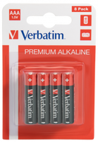 Batteries Verbatim AAA Premium Alkaline 8-Pack 1.5V