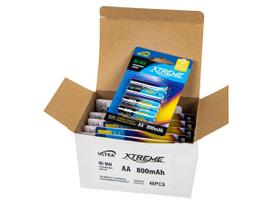 Akumuliatoriai ir baterijos // AA, AAA ir kitų dydžių baterijos, įkrovikliai – galima užsakyti // 82-723# Akumulator  r6 ni-mh aa 800mah xtreme do lamp solarnych 12 blistrów