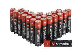 Verbatim 49505 Alkaline Batteries AA LR6 (24 pcs/Pack)