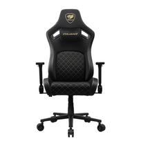 COUGAR CGR-DFF-GLB PC gaming chair Upholstered padded seat Black, Gold