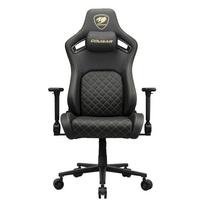 COUGAR CGR-DFL-GLB PC gaming chair Upholstered padded seat Black, Gold