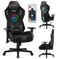 Huzaro Combat 7.6 RGB Black gaming chair with fan