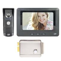 PNI DF930 video intercom package with 1 monitor, 7 inch LCD screen, 800x480 and PNI H1073A electromagnetic Yala