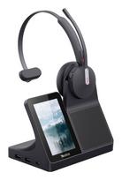Yealink WH64 Workstation Mono Headset Wired & Wireless Head-band Office/Call center USB Type-C Bluetooth Charging stand Black