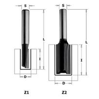 Freza S=8mm, D=4mm, CMT