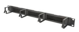 Digitus Cable Management Panel with Brush Entries for 483 mm (19") Cabinets, 1U | DN-97663