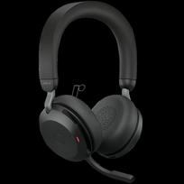 JABRA EVOLVE2 75, Link380c MS Stereo Black, EVOLVE2 75 headset Black MS, Link 380 BT adapter USB-C MS,1.2m USB-C to USB-C cable, carry pouch, warranty and warning (safety leaflets)