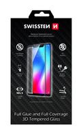 Swissten Ultra Durable Full Face / Full Glue Tempered Glass Premium 9H Screen Protector Samsung Galaxy A12 Black