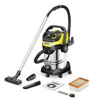 Vacuum Cleaner|KARCHER|Suction power 315 AW|Dust capacity 30 L|Drum vacuum|Cleaning type Dry and wet|Dust container Bagless|Colour Black/Yellow/Silver|1.628-385.0