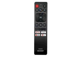 Sharp Aquos SHW/RMC/0138N Original TV Remote Voice Function NETFLIX / YOUTUBE / PRIME VIDEO