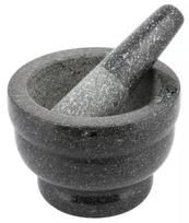 Produktai namams ir sodui // Gaminimo ir stalo įrankiai | Virtuvės indai // Moździerz, kamień zestaw 2 elementy, śr.14x10cm kinghoff