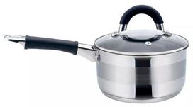 Gaminimo ir stalo įrankiai | Virtuvės indai // Katilai // Rondel z pokrywką, stal śr.16cm 1,5l kinghoff