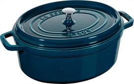 STAUB LA COCOTTE Garnek żeliwny owalny 6.7 ltr, La Mer