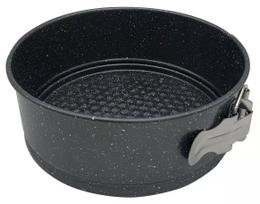 Gaminimo ir stalo įrankiai | Virtuvės indai // Stalo indai // Tortownica, czarny marmurek śr.18cm kinghoff