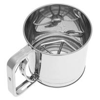 Gaminimo ir stalo įrankiai | Virtuvės indai // Stalo indai // Przesiewacz do mąki, stal śr.12, 450g kinghoff