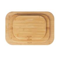 Salter BW14107 Simple Prep Bamboo Chopping Board Set