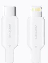 CABLE USB-C TO LIGHTNING/1M WHITE LAKWF VENTION