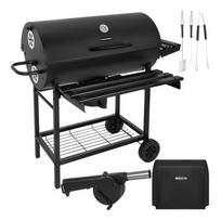 Sporto ir aktyvaus poilsio // Grotelės ir dujinės viryklės // Grill ogrodowy z pokrywą 108x67x96cm Kaminer