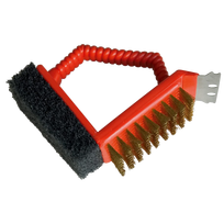 Barbecook | 3-in-1 brush red (24pcs/disp) | BC-ACC-7064