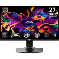 Monitor|MSI|26.5 "|2560 x 1440 pixels|Wide Quad HD|Native aspect ratio 16:9|QD-OLED|Flat|MAG271QPQD-OLEDX28 | MAG 271QP QD-OLED X28