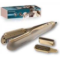 Cecotec Air Straightener | AirLisse 2in1 ForceDry Champagne | Ceramic heating system | Number of heating levels 4 | 1000 W | Beige | A01_EU01_111302