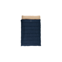 Outwell Contour Lux Deep Blue | Sleeping Bag | 220 x 145 cm | Temperature -22 to 12 °C | Both Side Zipper | 230492