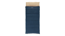 Outwell Contour Lux XL | Sleeping Bag | 220 x 105 cm | 2-way L-shape open-end with auto lock