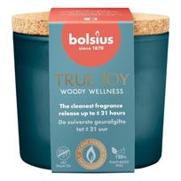 Bolsius True Joy Scented Candle 66x83mm Woody Welless