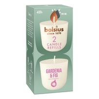 Bolsius CleanLight Candle Refills 2pcs Gardenia&Fig
