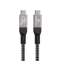 Cablexpert Premium USB4 Type-C charging and data cable, 40Gbps, 240 W, 0.5 m | CCBP-USB4-CMCM240-0.5M