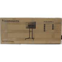 IŠPARDAVIMAS. Neomounts FL50-540BL1 TV trolley - 37-70" - max 50 kg - manual h 128,5-145 cm - VESA 100x100-600x400 - black | Neomounts Floor stand | FL50-540BL1 TV trolley | Adjustable Height, Tilt | 37-70 " | Maximum weight (capacity) 50 kg | IŠPAKUOTA | FL50-540BL1SO