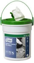 Surface Cleaning Wet Wipes TORK 190594, kibirėlyje, 58 pcs., 27 x 27 cm, white