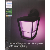 IŠPARDAVIMAS. | Philips Hue WCA Econic Outdoor Wall Lantern | 15 W | 2000-6500 Hue White Colour Ambiance | PAŽEISTA PAKUOTĖ | 24 month(s) | 8718696170588SO