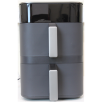 IŠPARDAVIMAS. Xiaomi Dual Zone Air Fryer 12L EU | Xiaomi Smart Double Stack Air Fryer 12L | Power 2800 W | Capacity 12 L | Black | PAŽEISTA PAKUOTĖ AND ITEM BODY (TOP) | 24 month(s) | BHR0883EUSO
