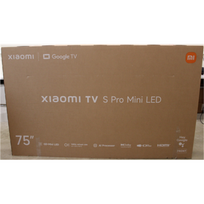 IŠPARDAVIMAS. Xiaomi TV S Pro Mini LED 75 2026 4K UHD (3840 x 2160) | Xiaomi TV S Pro Mini LED 75 2026 | 75" | Smart TV | Google TV | 4K UHD (2160p) | Dark Grey | DEMO | ELA6336EUSO